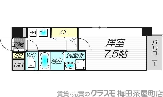 11階の間取り図