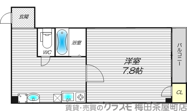5階の間取り図