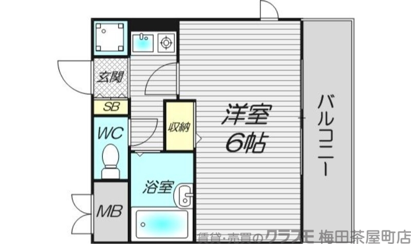 5階の間取り図
