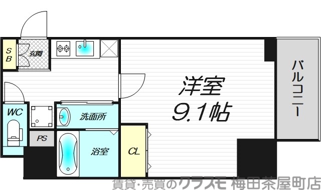 12階の間取り図