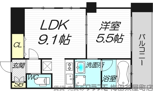 12階の間取り図