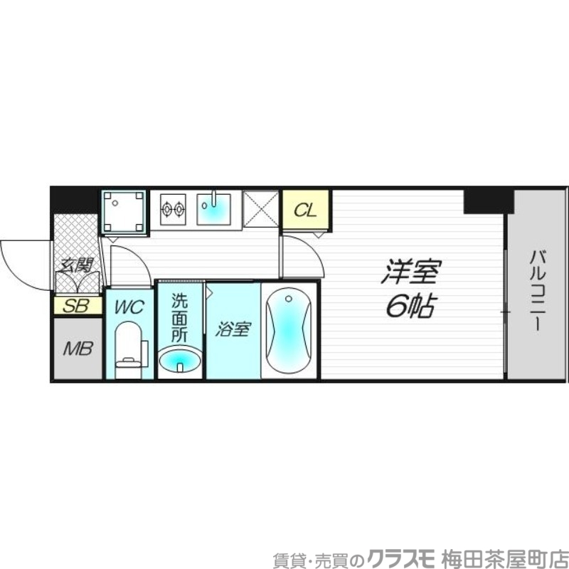 11階の間取り図