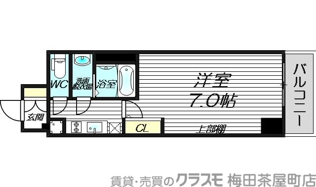 7階の間取り図