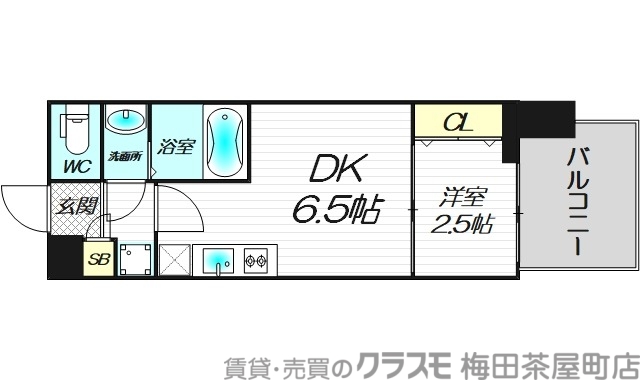 13階の間取り図