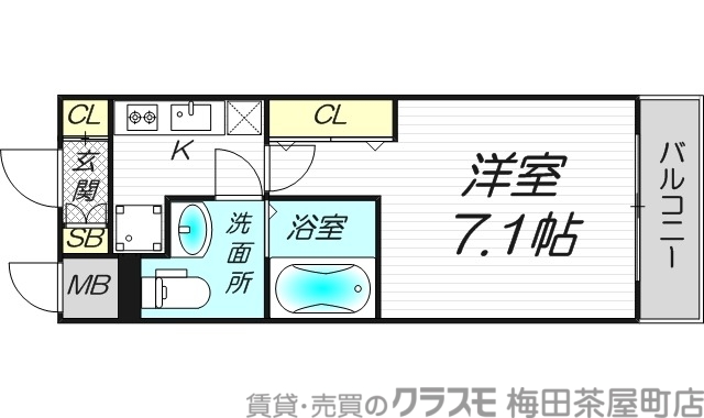 5階の間取り図