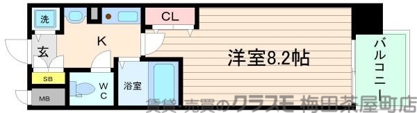 13階の間取り図