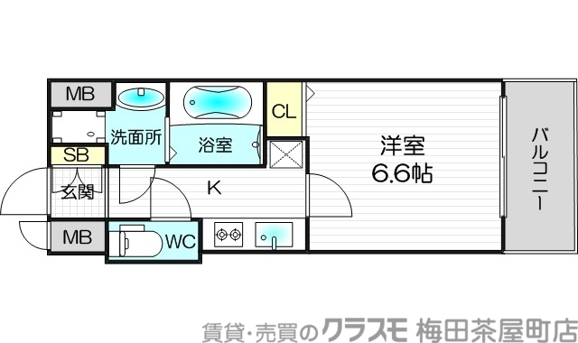 3階の間取り図
