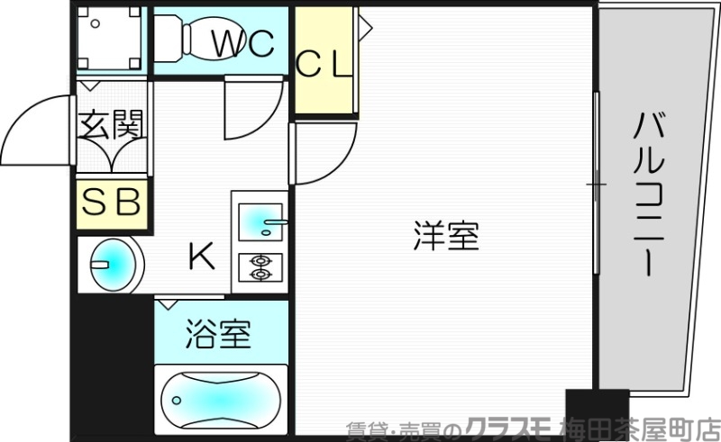 7階の間取り図