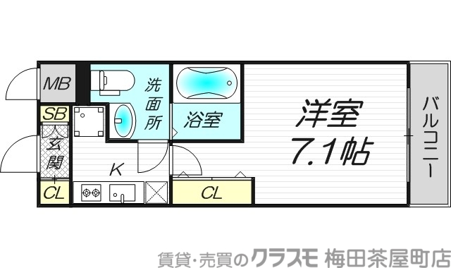 3階の間取り図