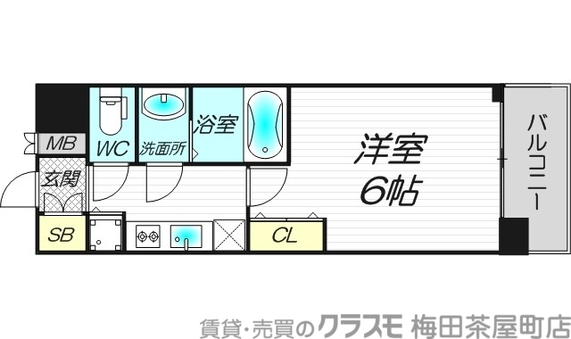 7階の間取り図