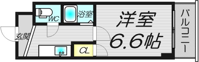 6階の間取り図
