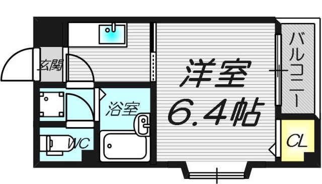 4階の間取り図
