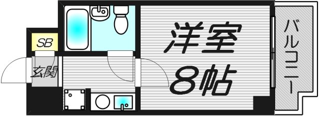 4階の間取り図