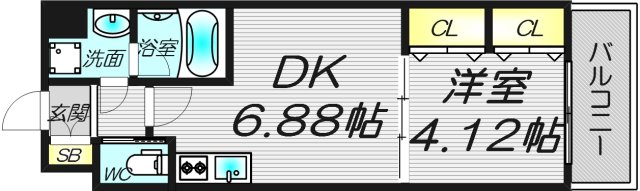 10階の間取り図