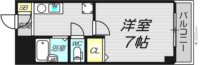 1階の間取り図