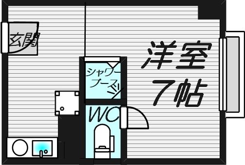 2階の間取り図