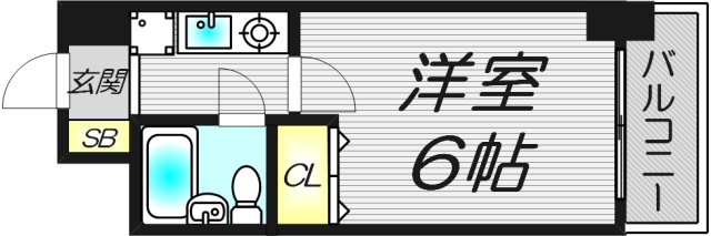 2階の間取り図