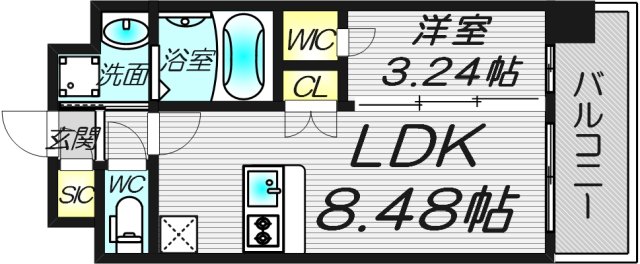 7階の間取り図