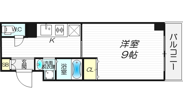 2階の間取り図