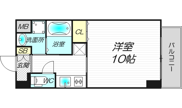 5階の間取り図