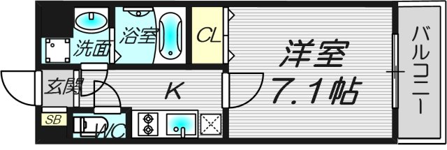 5階の間取り図
