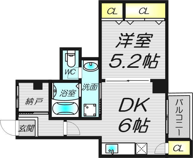 5階の間取り図
