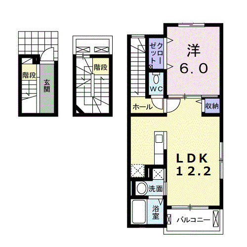 3階の間取り図
