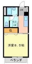 2階の間取り図