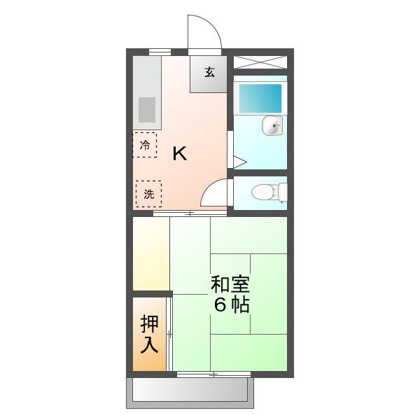 1階の間取り図