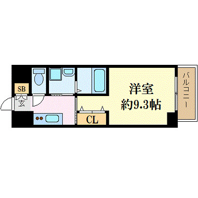 3階の間取り図