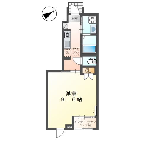 1階の間取り図