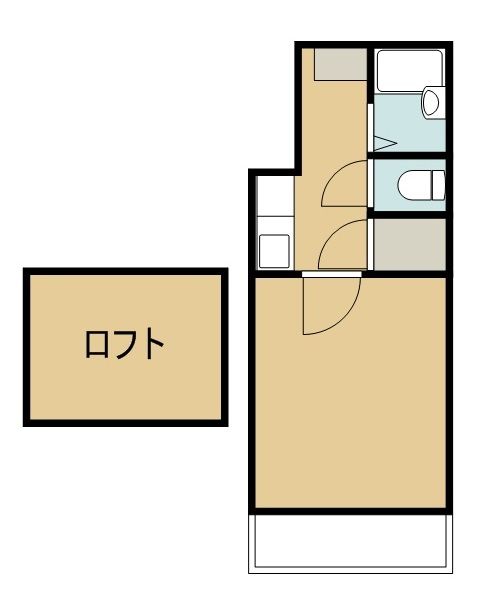 2階の間取り図