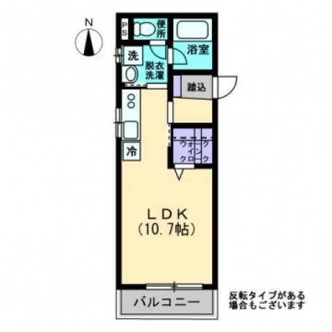 3階の間取り図