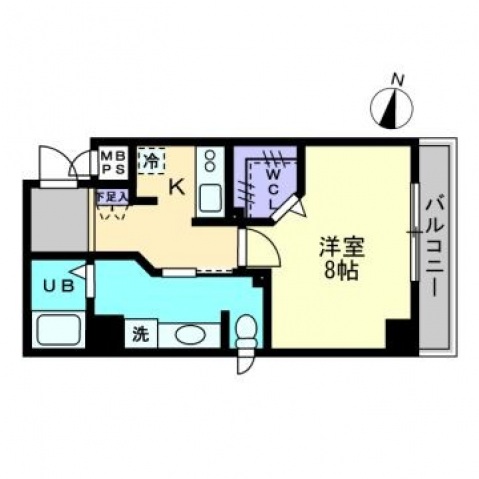 2階の間取り図