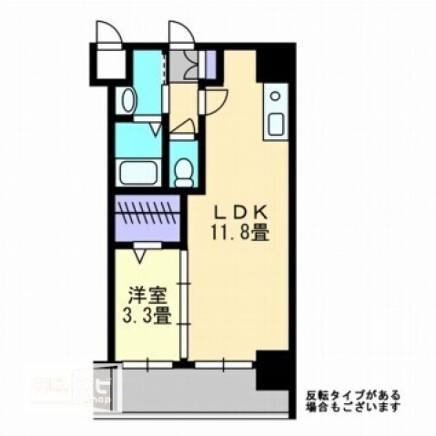 6階の間取り図