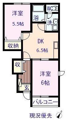 1階の間取り図