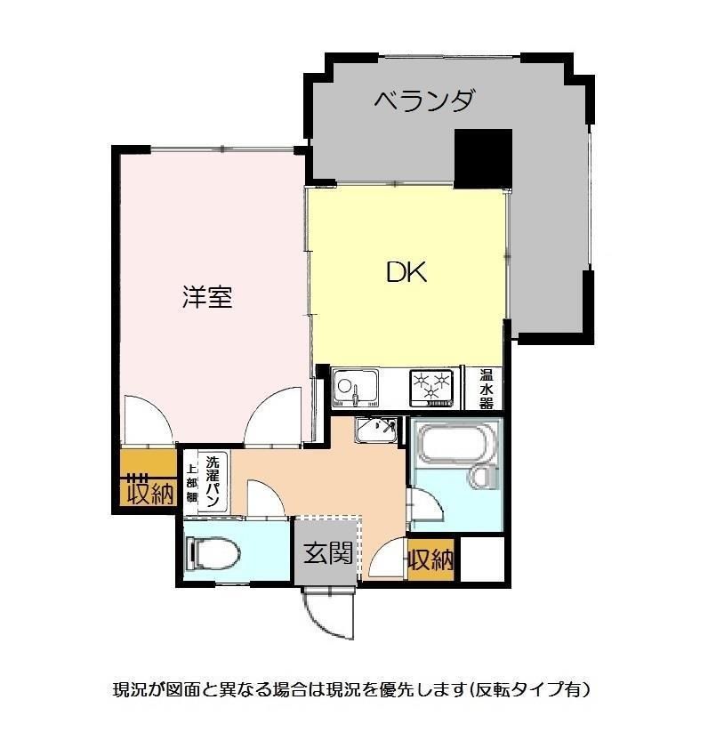 6階の間取り図