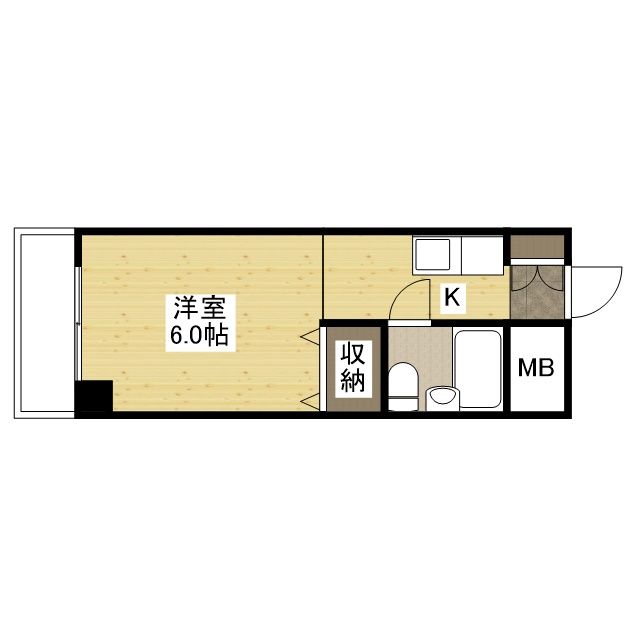 2階の間取り図
