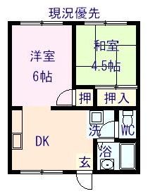 2階の間取り図