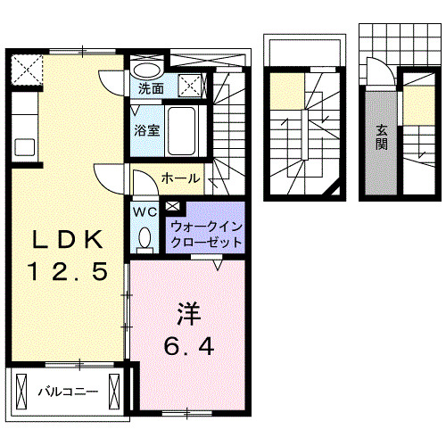 3階の間取り図