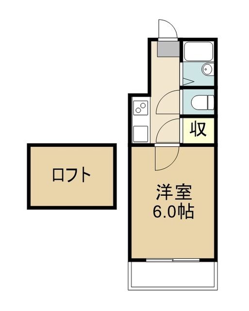 2階の間取り図