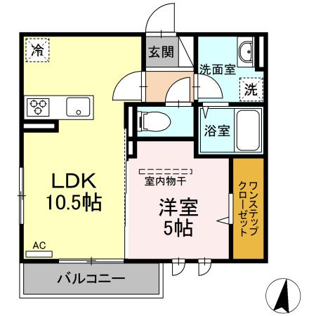 3階の間取り図