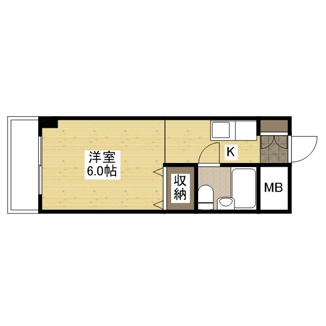 3階の間取り図