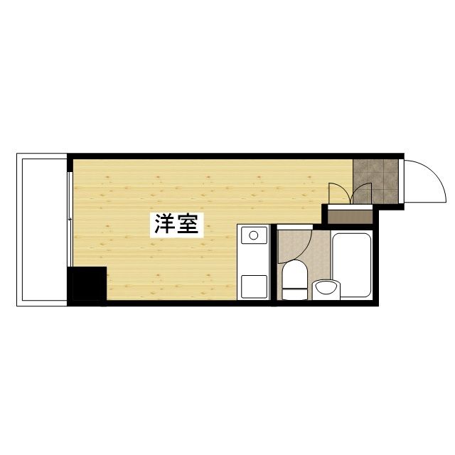 4階の間取り図