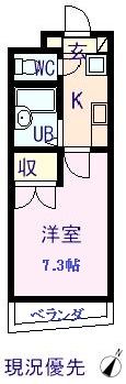 2階の間取り図