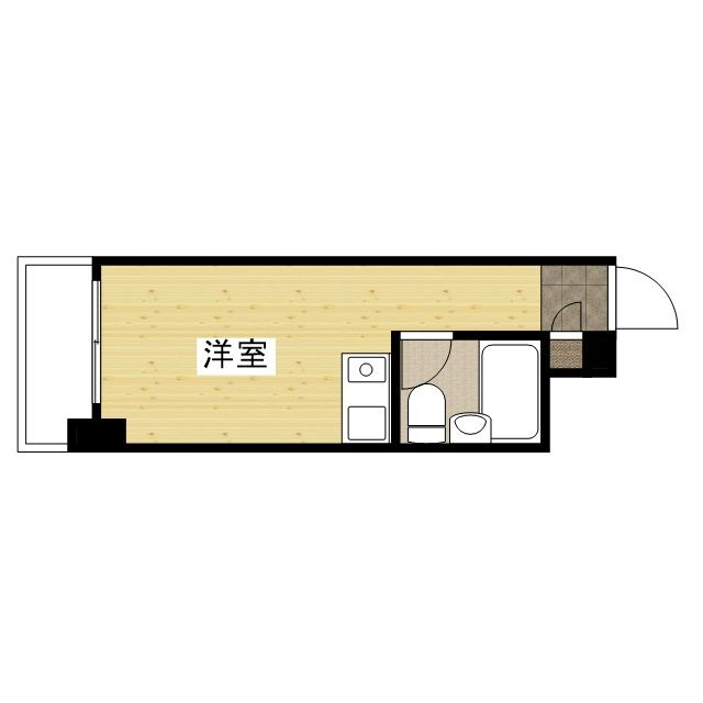 4階の間取り図