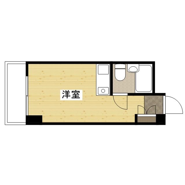 8階の間取り図
