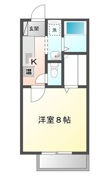 2階の間取り図