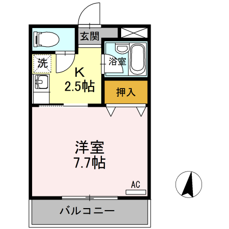 3階の間取り図