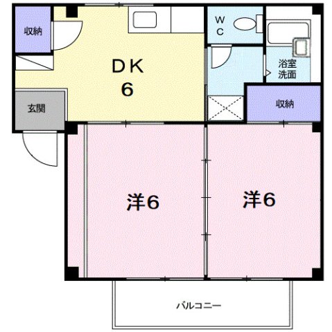 1階の間取り図